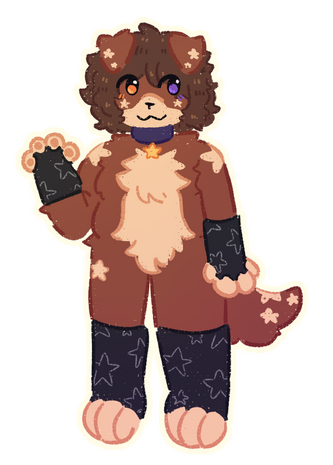 Colored, fullbody