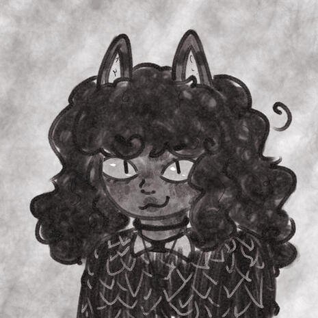 Sketch, bust Sketch, bust
