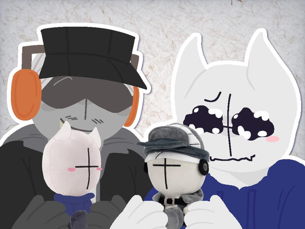 Colored (Lineless), bust +1 characters Colored (Lineless), bust +1 characters